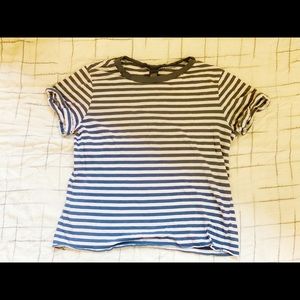 Striped Blue Top